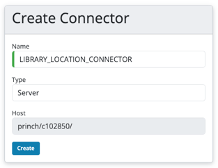 create connector
